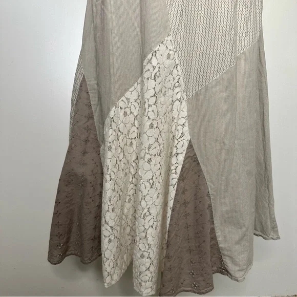 Patchwork midi skirt Medium - Picture 7 of 16